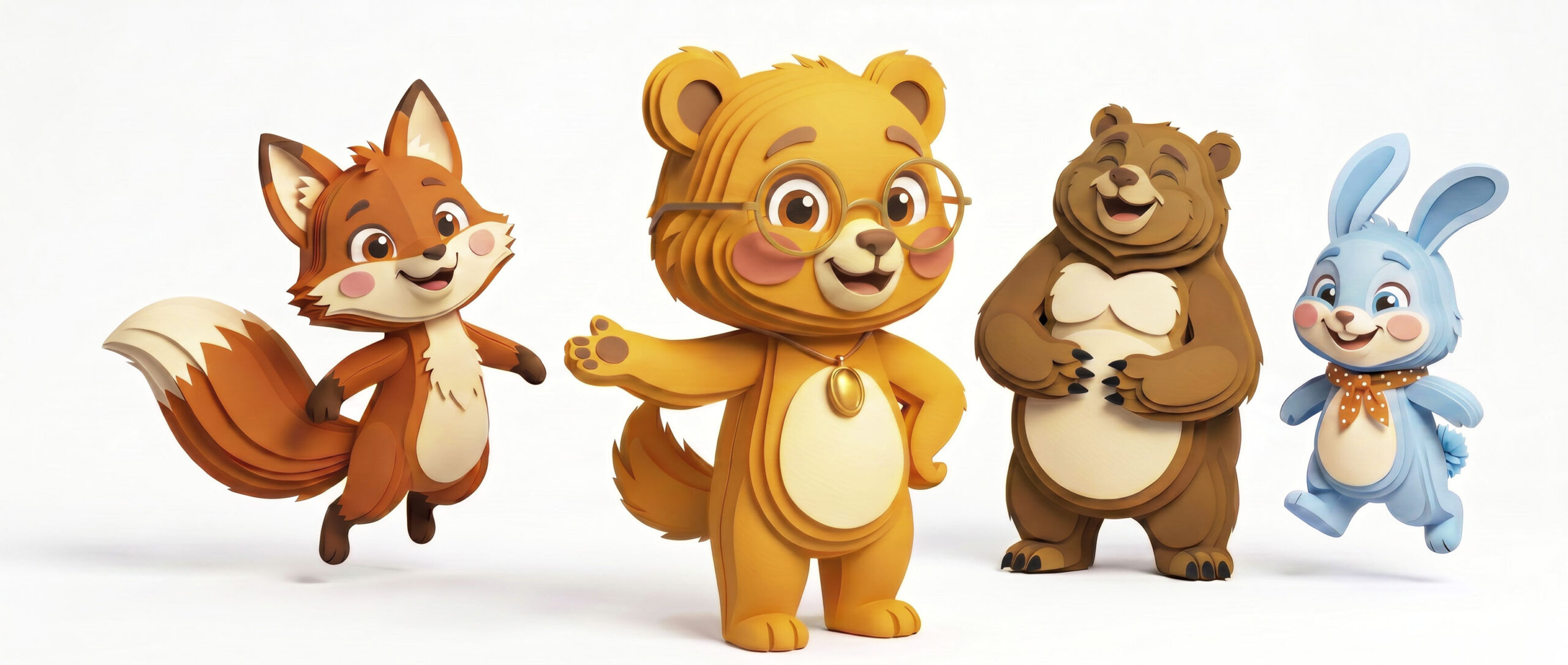 Bilo & Friends characters